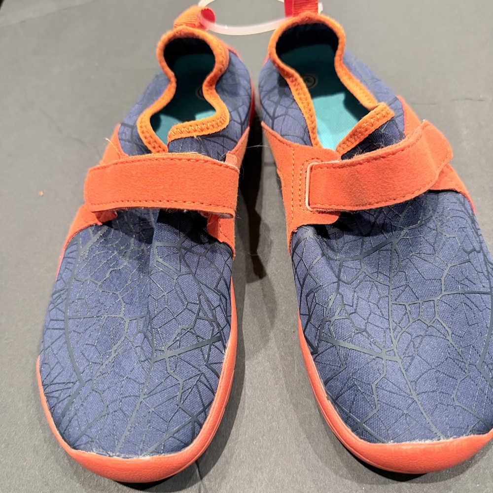 Kids Blue and Orange Water Shoes